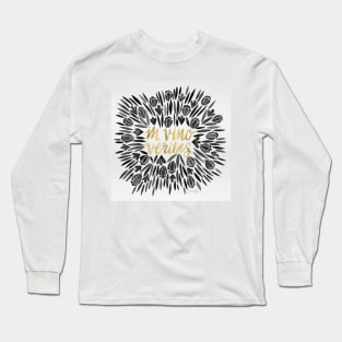 vino veritas black Long Sleeve T-Shirt